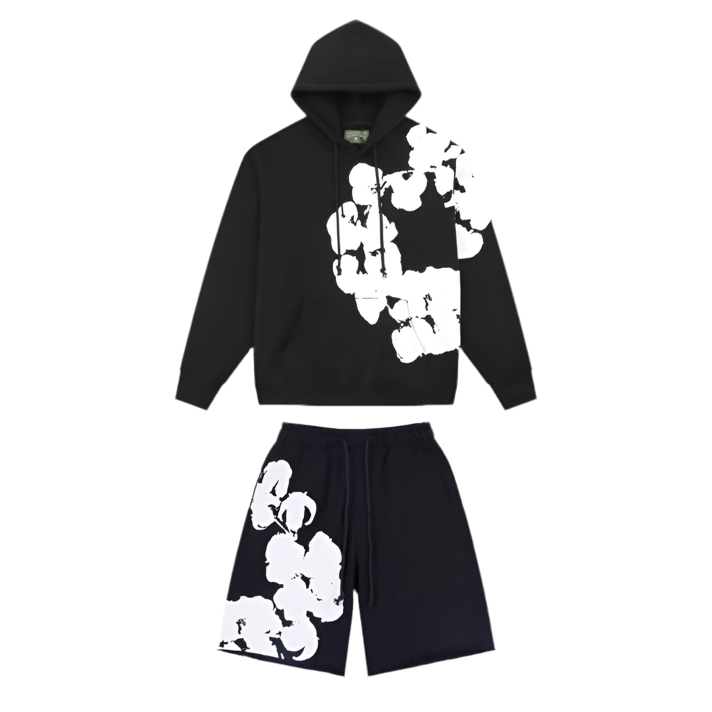 Denim Tears Hoodie y Shorts Set- Color options