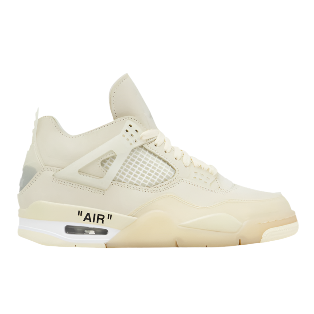 Jordan 4 Retro Off White Sail